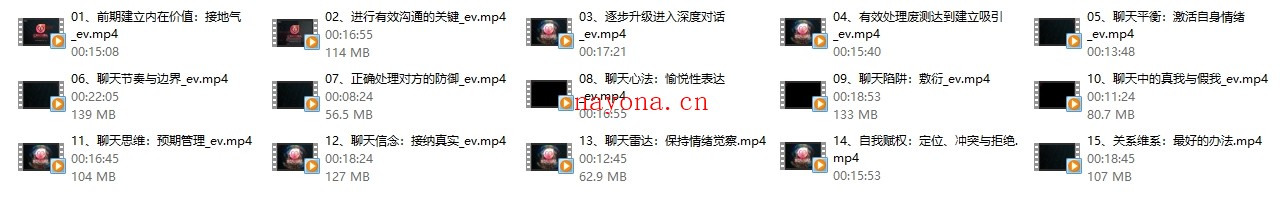瑞恩&良叔《社交软件聊天深度版》15集完结