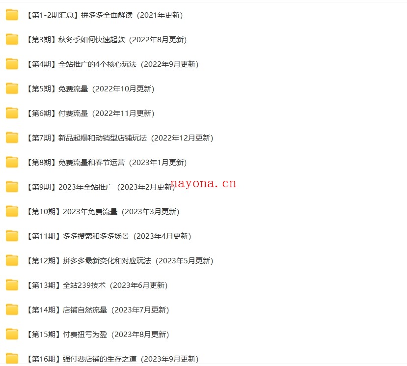 白凤电商学院·拼多多日销千单训练营【Be-0023】
