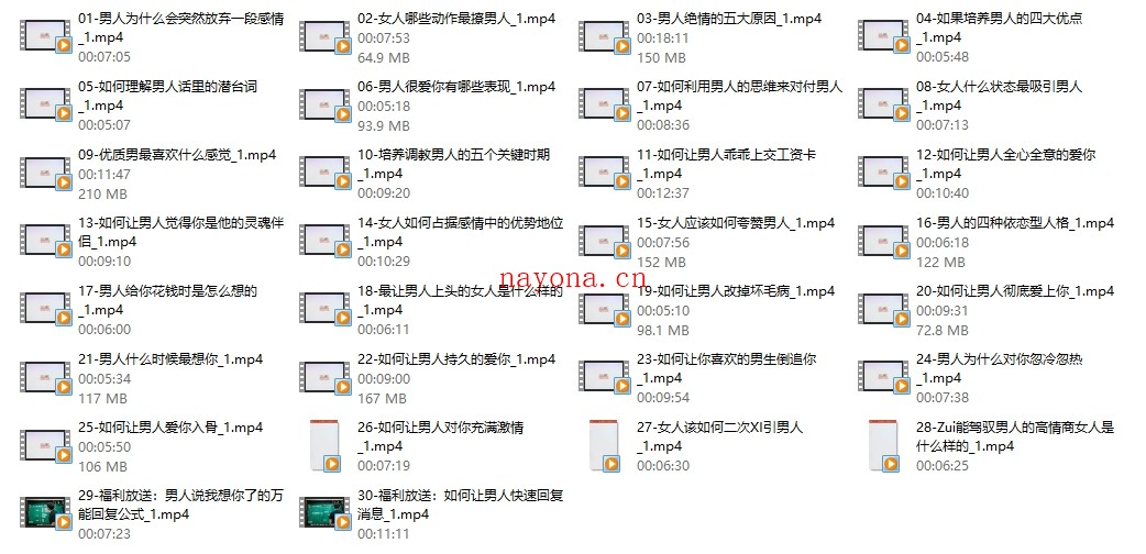 朕哥《情感认知提升课》