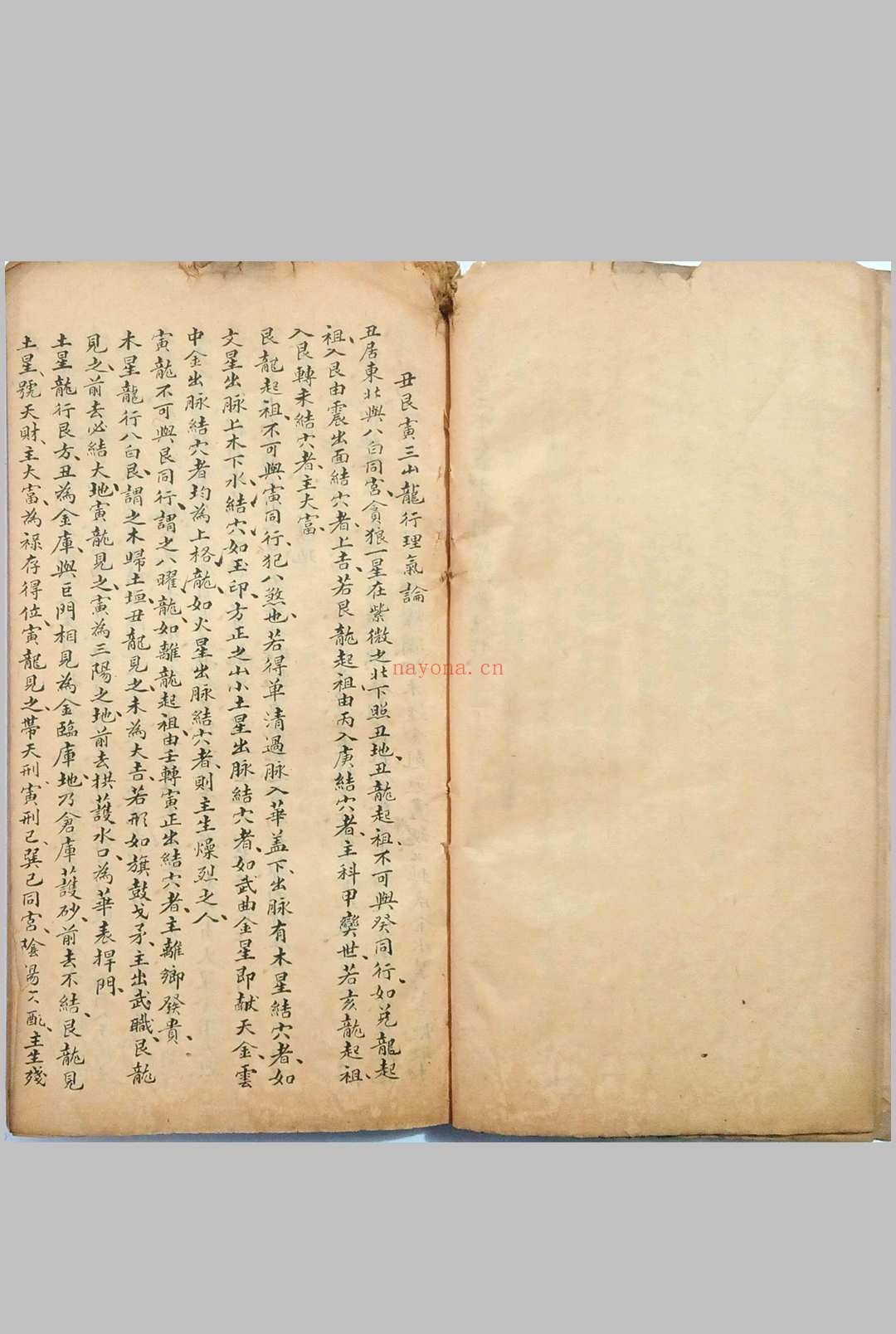 看龙峦头