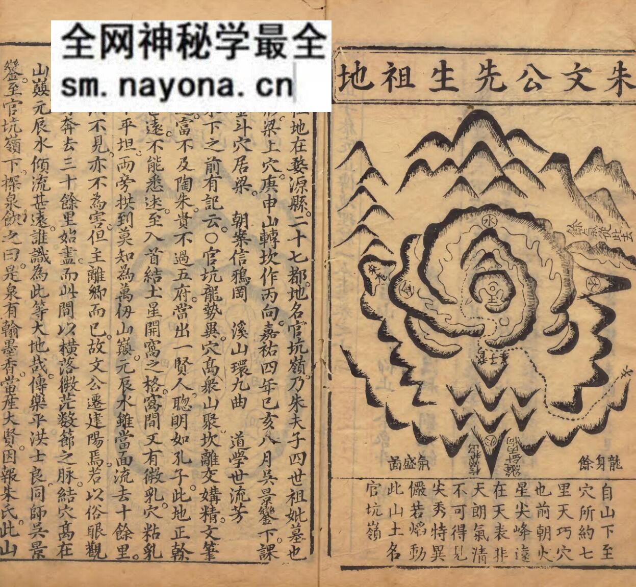 《天下名墓之图》