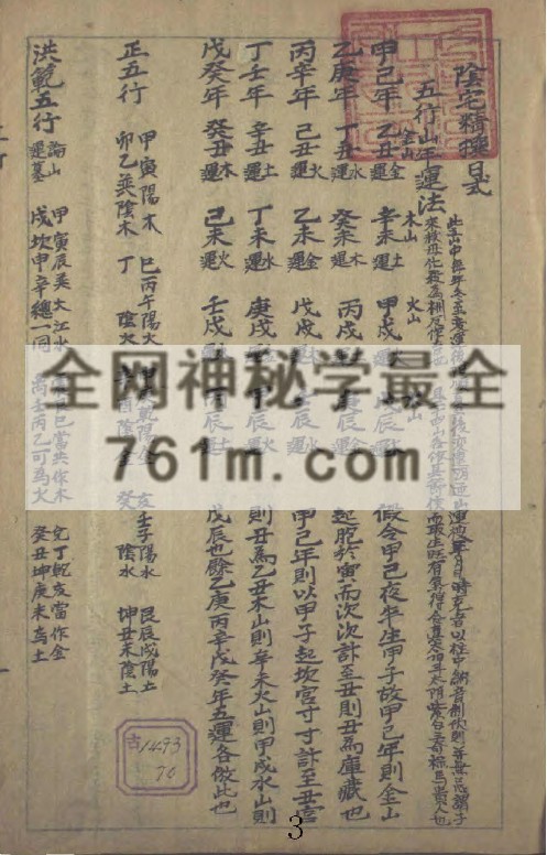 YXG0097 葬事择日法