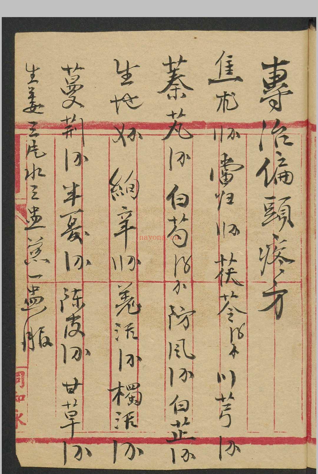 药方注录 , 1929