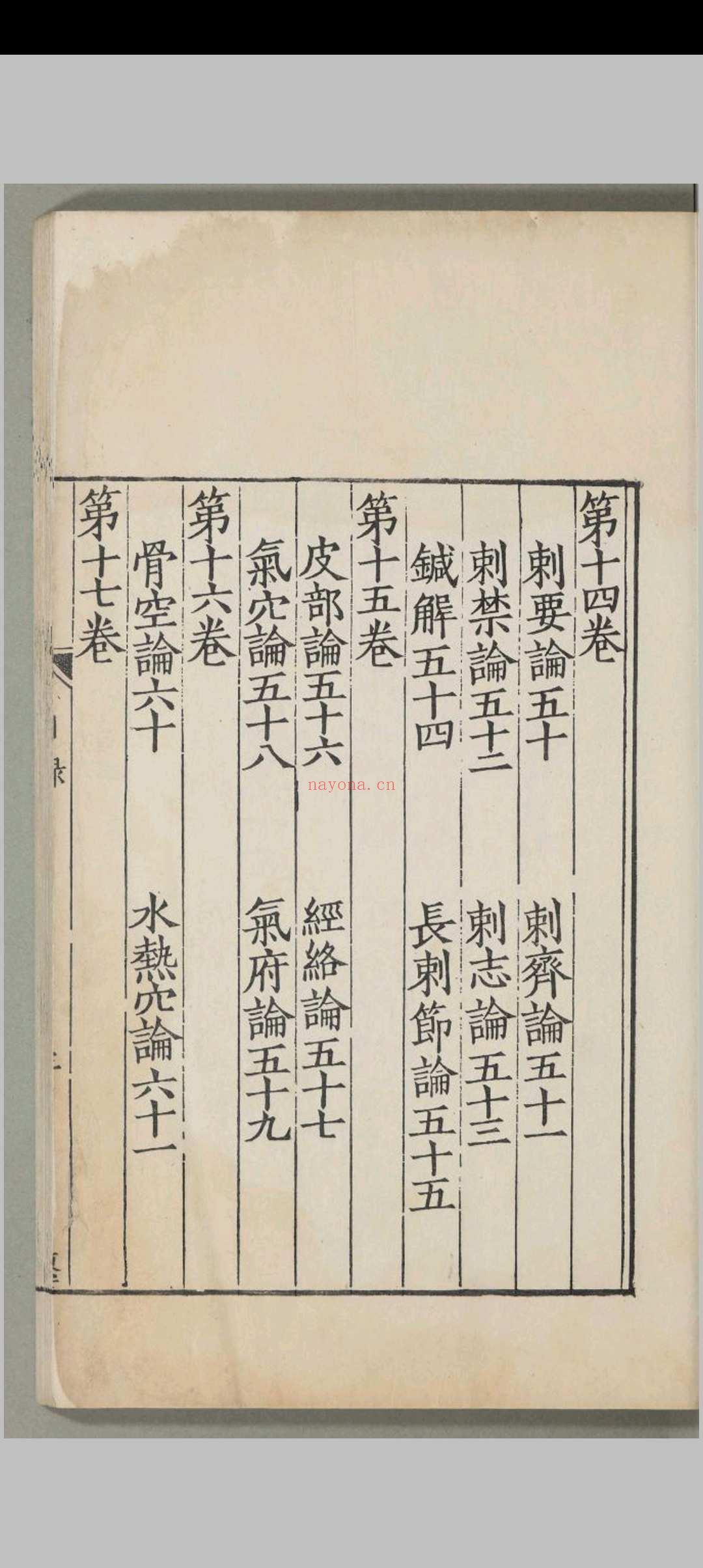 重广补注黄帝内经素问.二十四卷