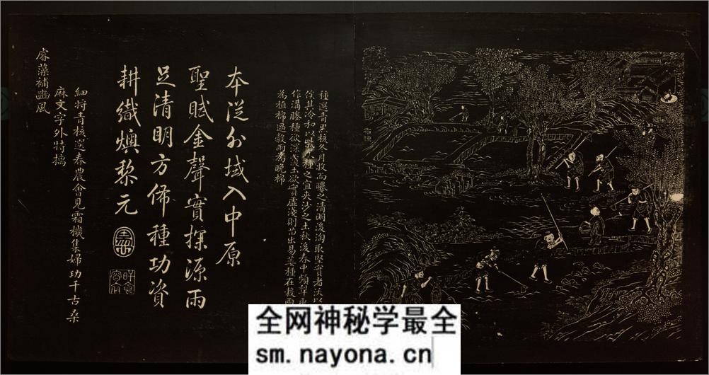 御题棉花图.方观承画.乾隆题诗.拓本.1765年 - 第7页预览图