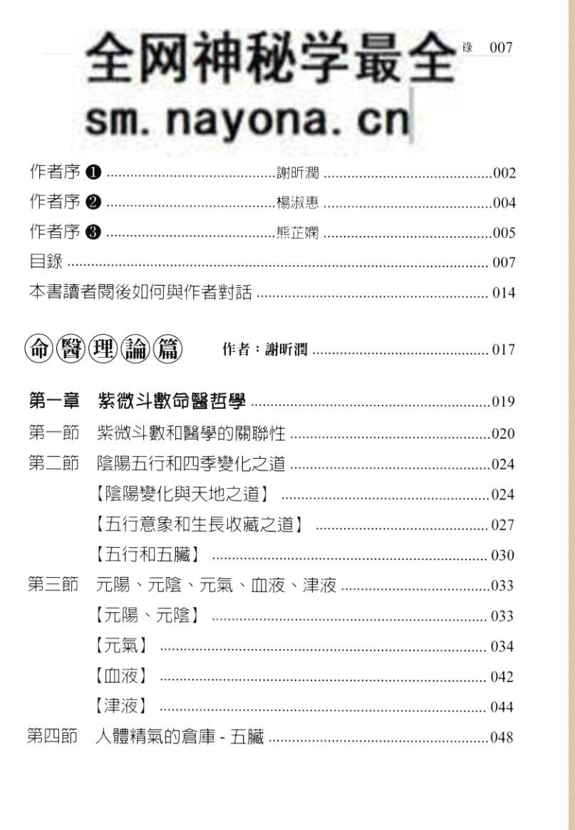 谢昕润、杨淑惠、熊芷娴-《斗数医学与美容美体》(450单页)