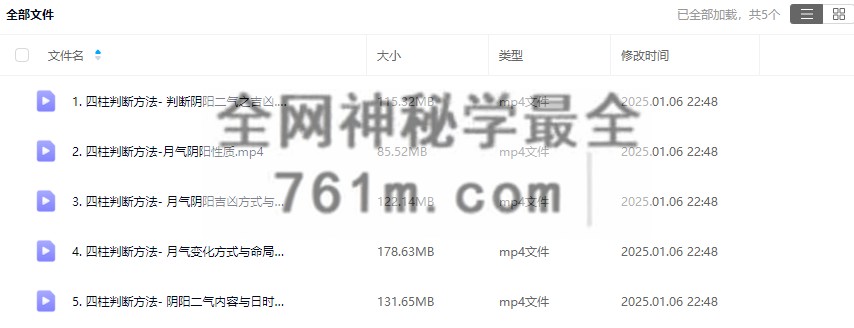 YXG0070-7  潘昭佑四柱快速入门带字幕视频