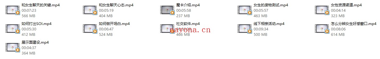 魔卡聊天课程《如何聊天》