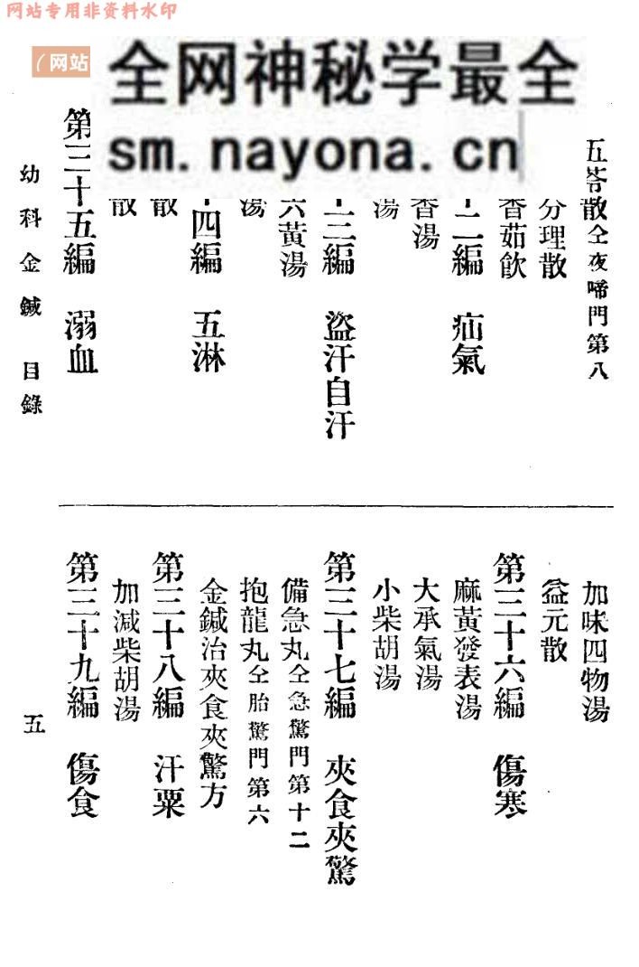 《幼科金针》