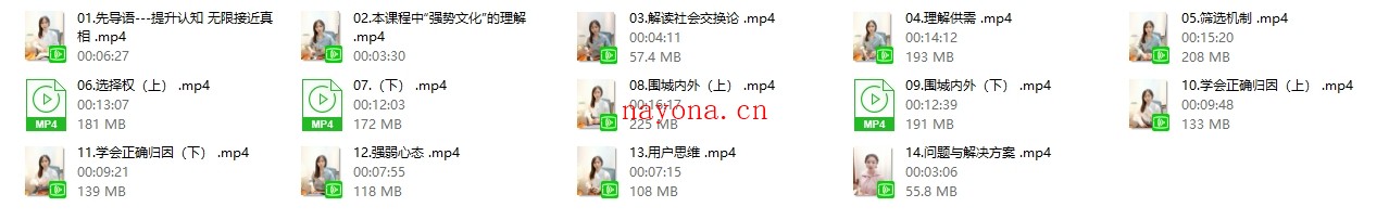 米娅《强势文化下的认知秘籍》