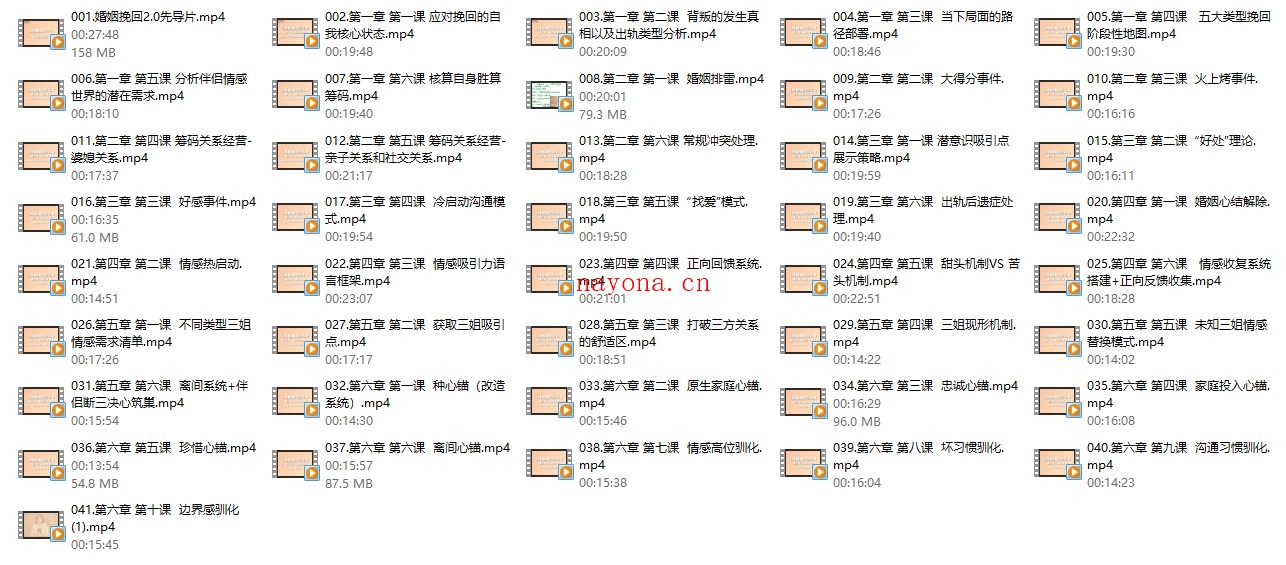 何丽娟《婚姻挽回2.0进阶版》