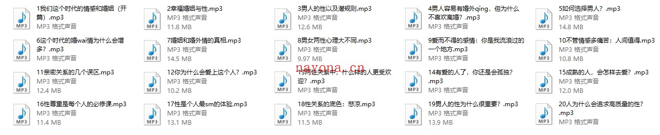 认识男人的情感模式(完结)