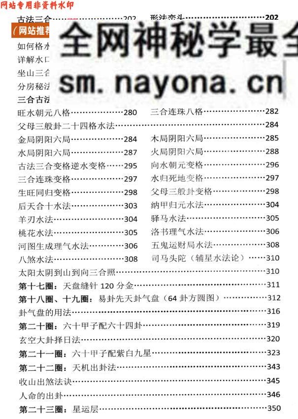 三元三合地理宝典大全-古法三合六派合一罗盘实战秘笈