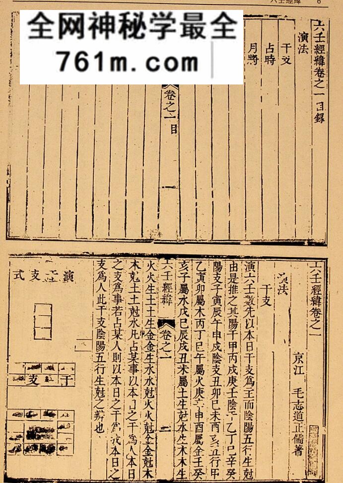六壬经纬([清] 六壬粹言