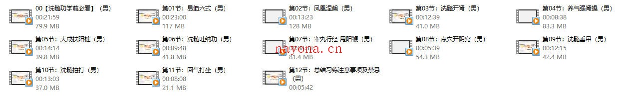 男子洗髓班:洗髓驻颜高级研习班