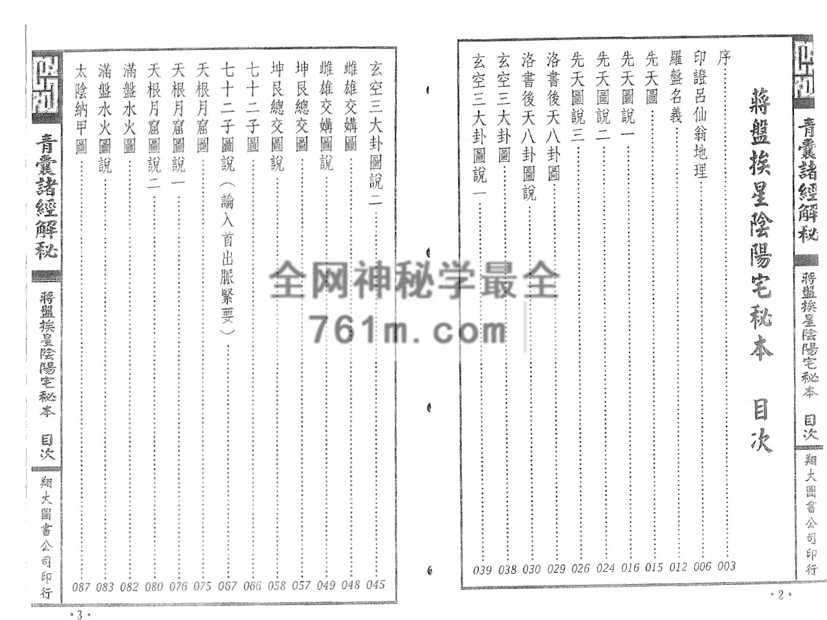 免费分享:杨筠松-青囊诸经解秘上中下三册(古本)pdf 百度云下载