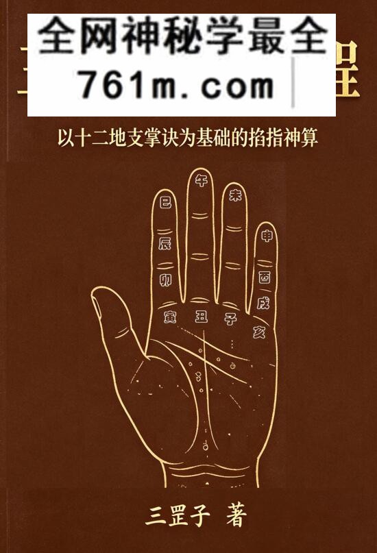 三合通玄时课教程-以十二地支掌诀为基础的掐指神算-三罡子-24页+赠送小遁甲术4页2份资