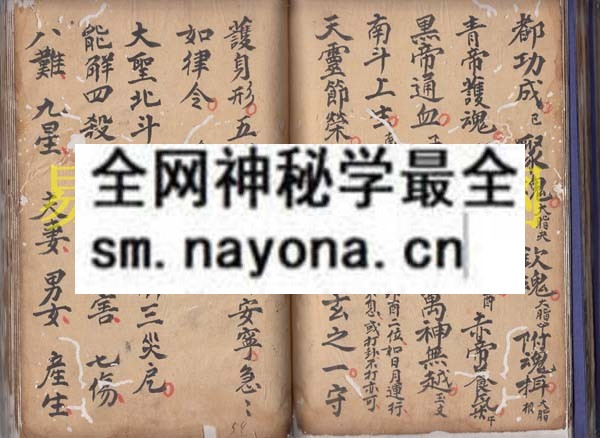 地祗温帅书符法规式 （原书）