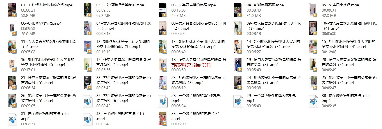 祯钰大叔穿搭公馆《16堂男士变男神穿搭形象课》
