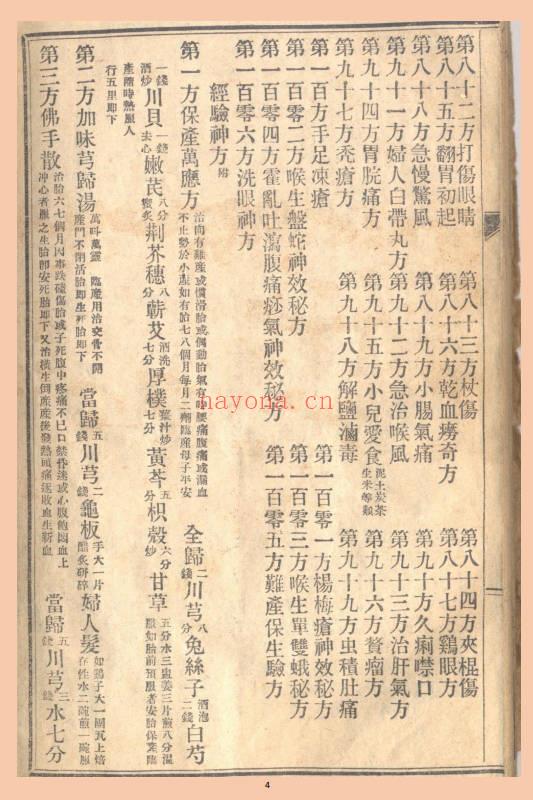 玉历宝钞之神效良方保密资料