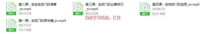 罗南希《欢迎观临,请走后门》