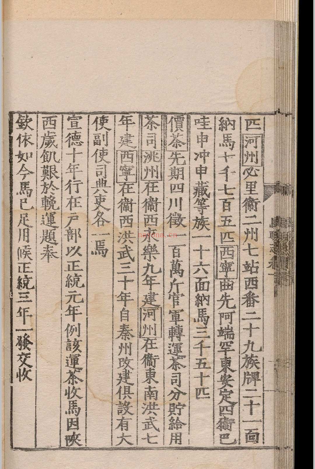 马政志.四卷.陈讲.明嘉靖
