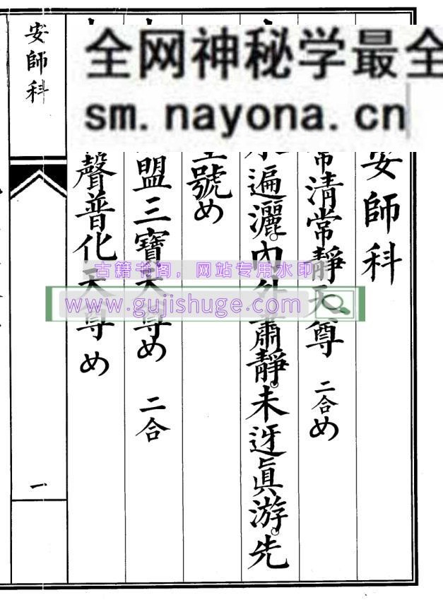 《安师科》