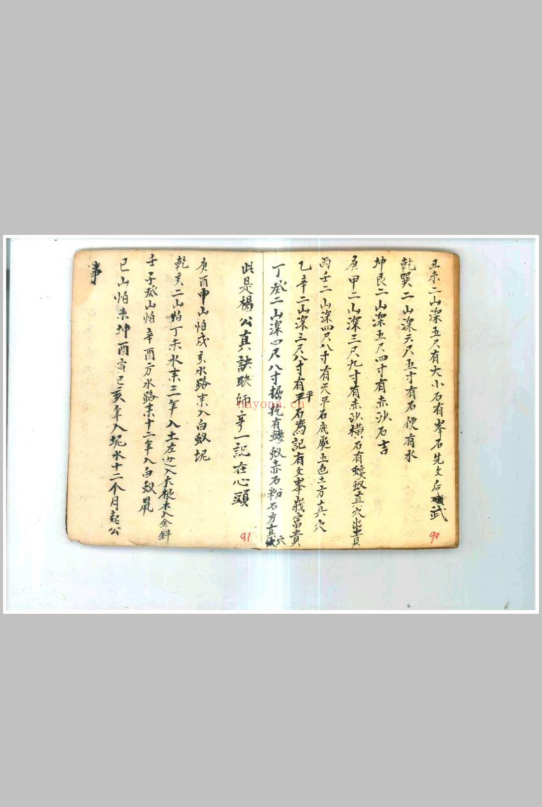 乾隆曾连清秘传地理秘诀