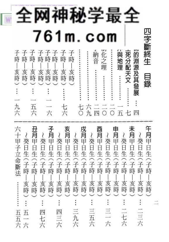 玄清居士 黄清宗《四字断终生》593页PDF电子书