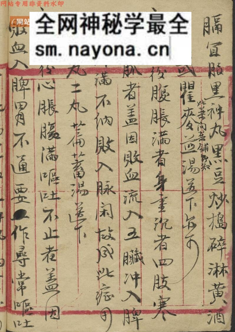 药方注录