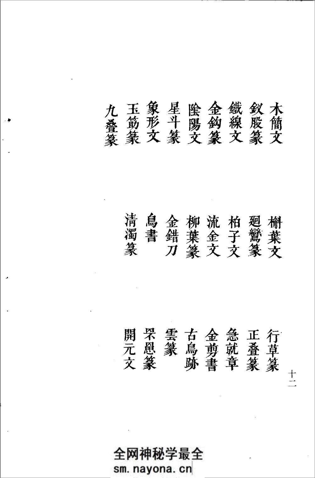 沉阳古籍:百体千字文 - 第16页预览图