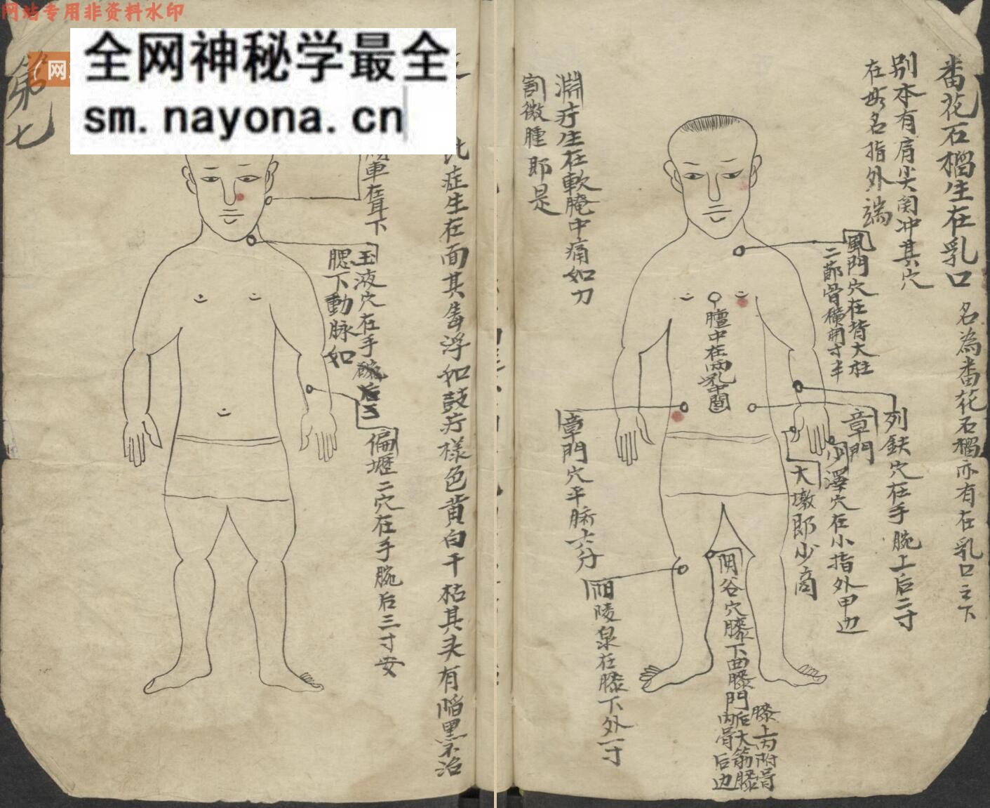 中医古籍《百症图说》