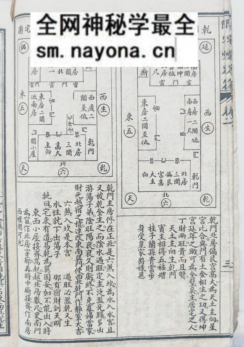 风水阳宅古籍《详图阳宅爱众篇》