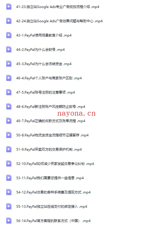 独立站搭建和流量优化系列课程【Aa-0061】