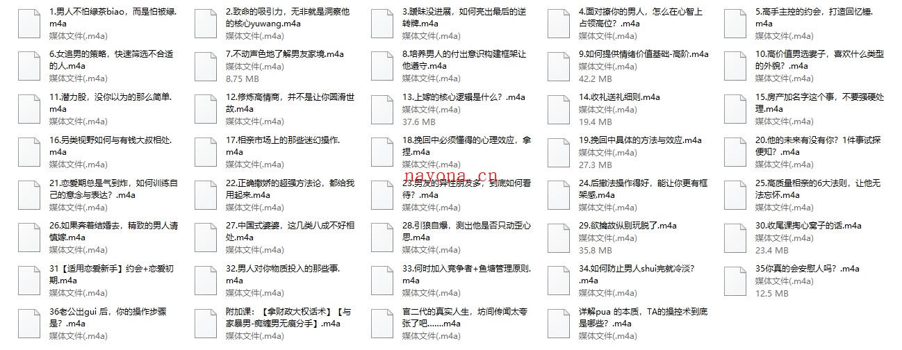 赛维高段课程二（39集音频）