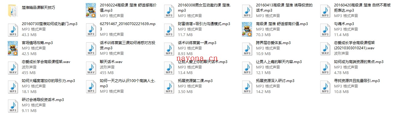 楚淮撩汉课+男性资源课
