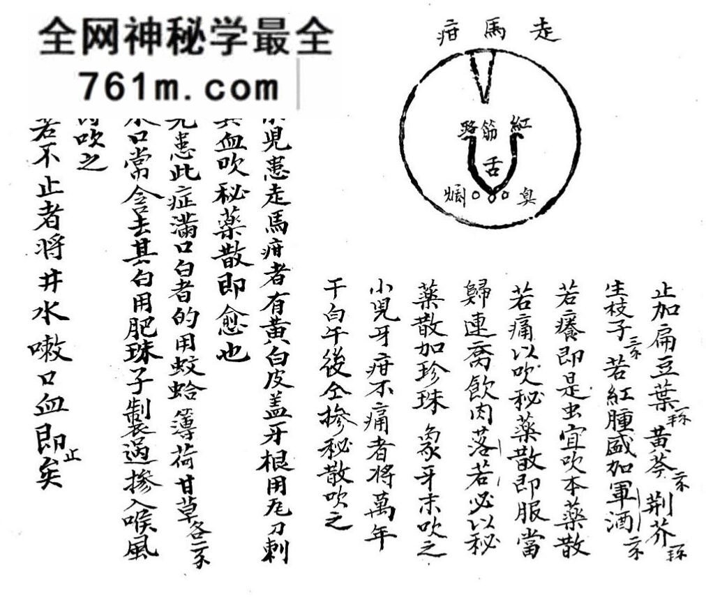 中医古籍《咽喉秘传》