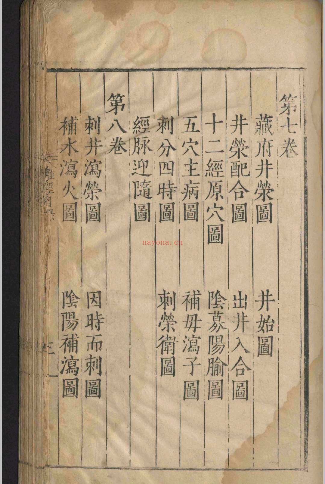 图注八十一难经.八卷.明嘉靖