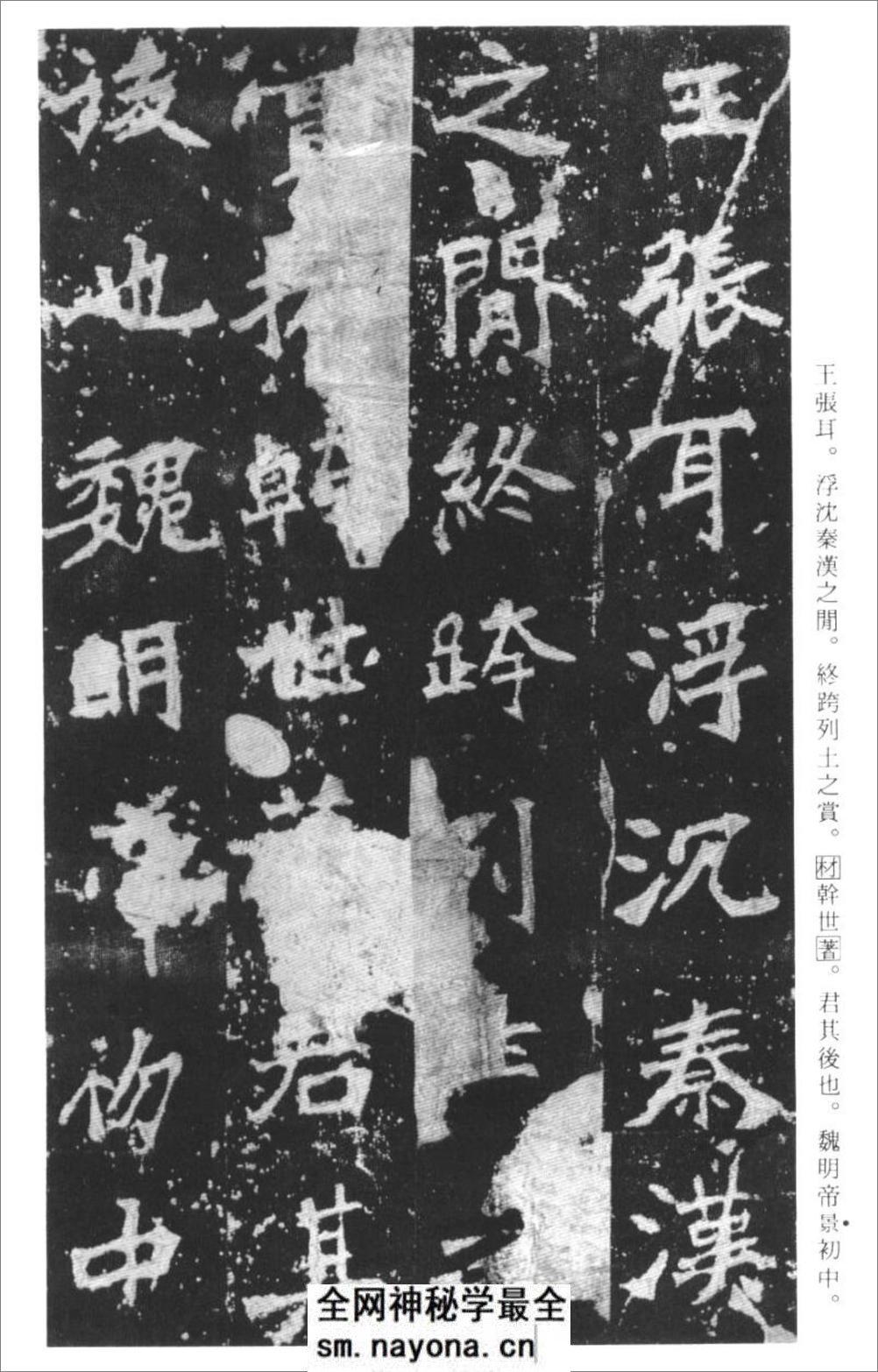 (北魏)楷书_张猛龙碑 - 第9页预览图