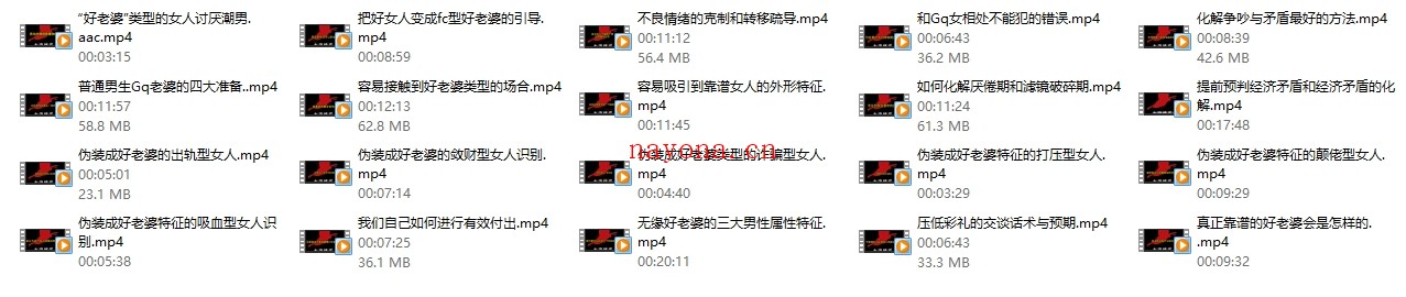 本渡情感《好老婆全案》20节