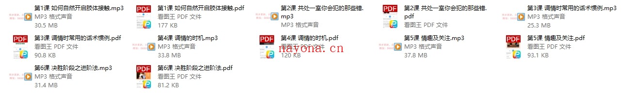 阮琦系列课《调情秘籍初阶+高阶》