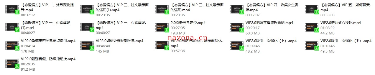 恋爱偏方《魅力重生计划》