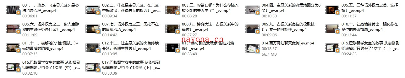 倪恋爱出品《高段位主导关系》