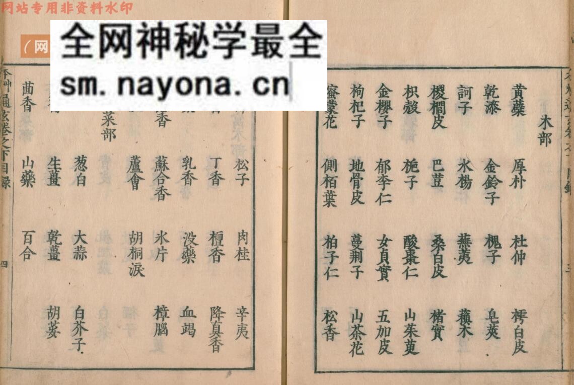 《本草通玄》