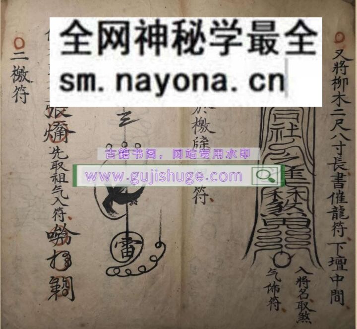 《祷雨法宝》道士求雨法术