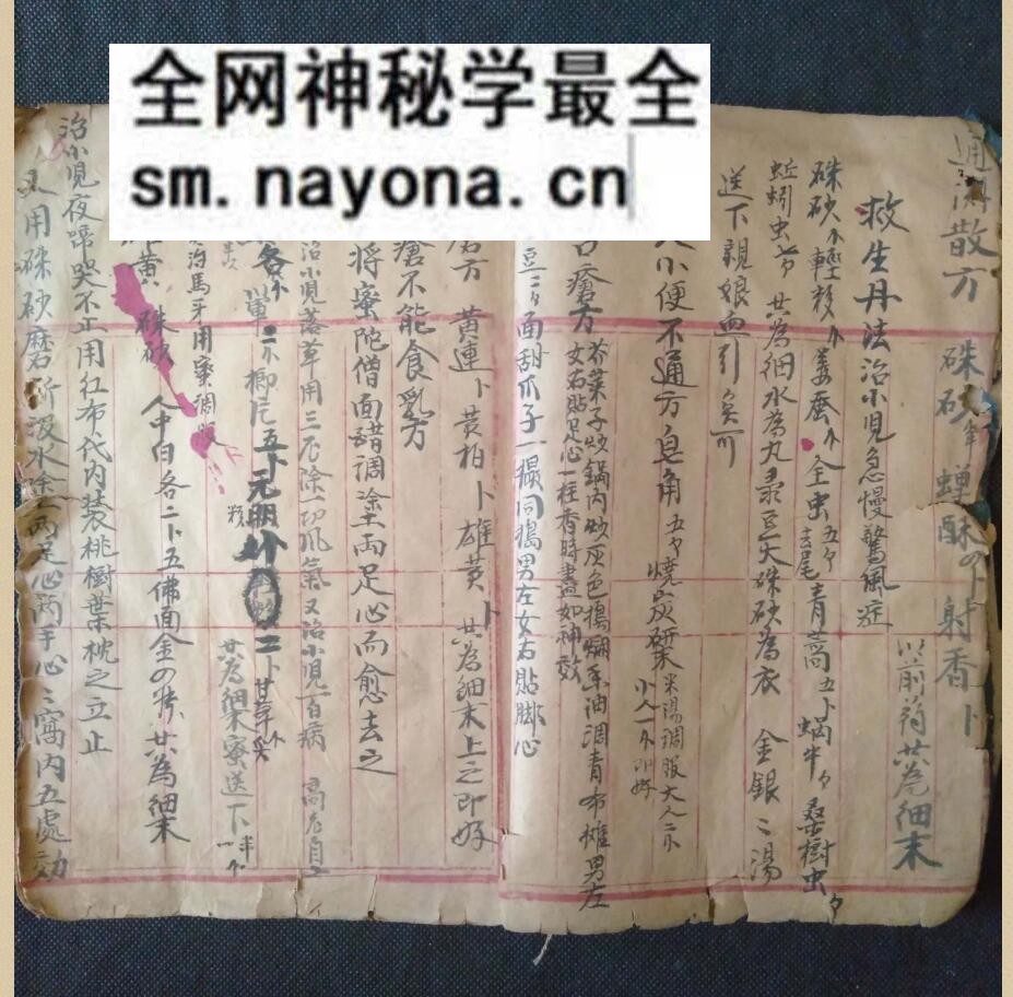 中医养生方古籍《医书 收集灵验方》