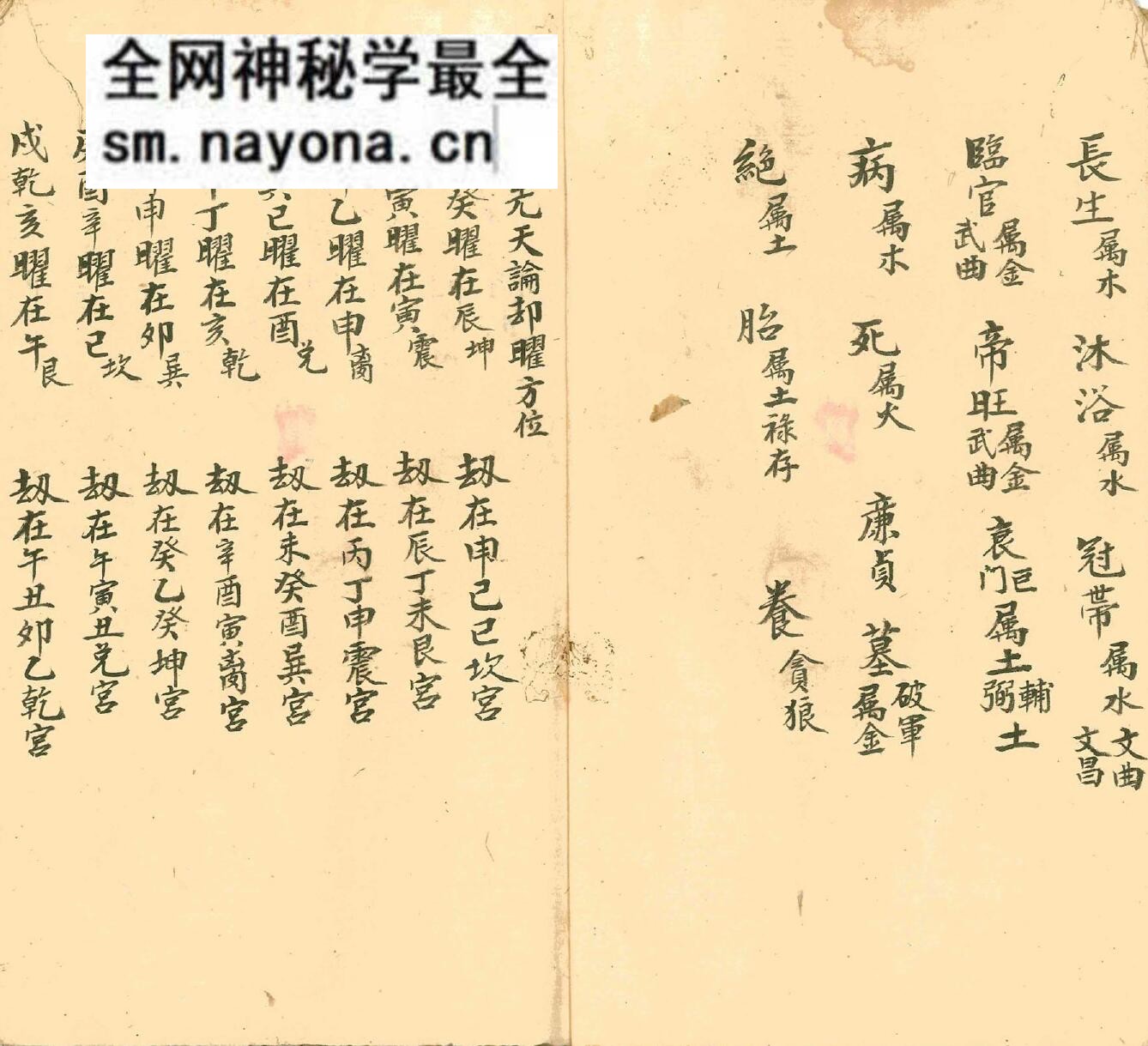 《四墓九星》