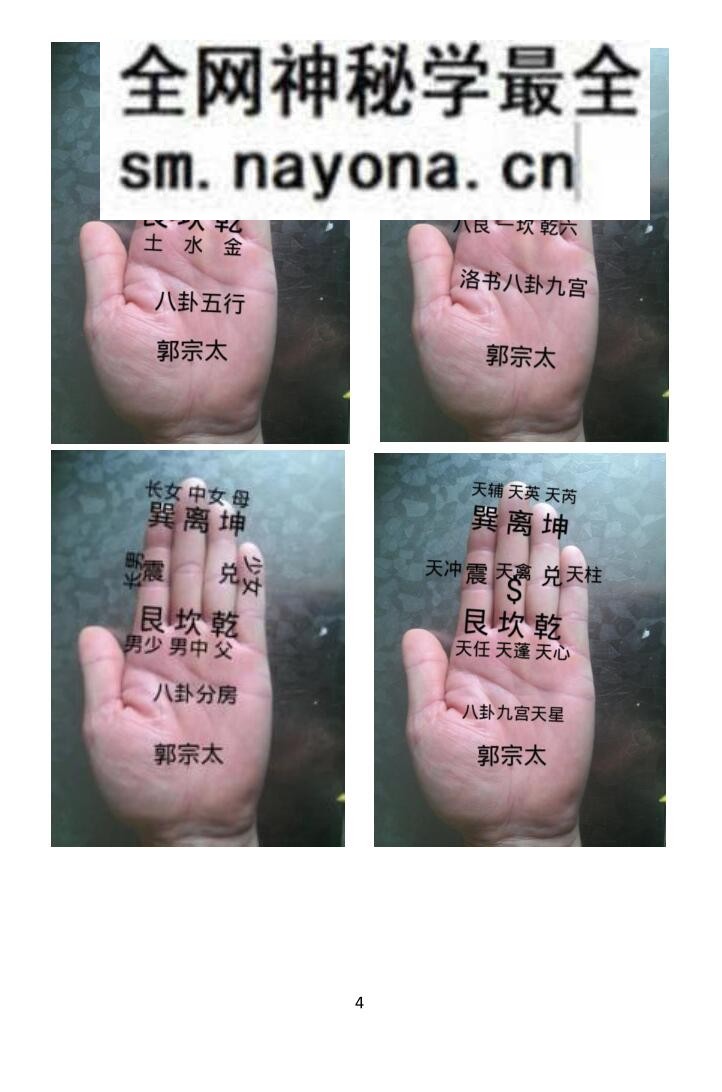 《易学130种掌诀》