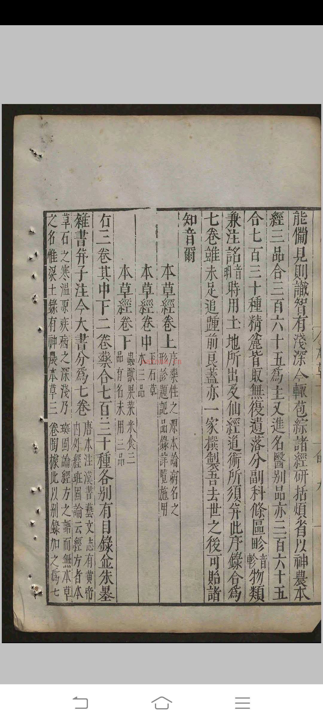 重修政和经史证类备用本草.三十卷.唐慎微.明天启间