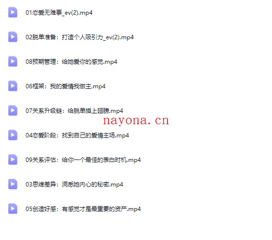 情感解忧社视频课程：恋爱指北【Df-0052】